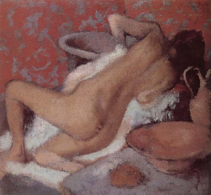 Edgar Degas Study for nude oil painting image
